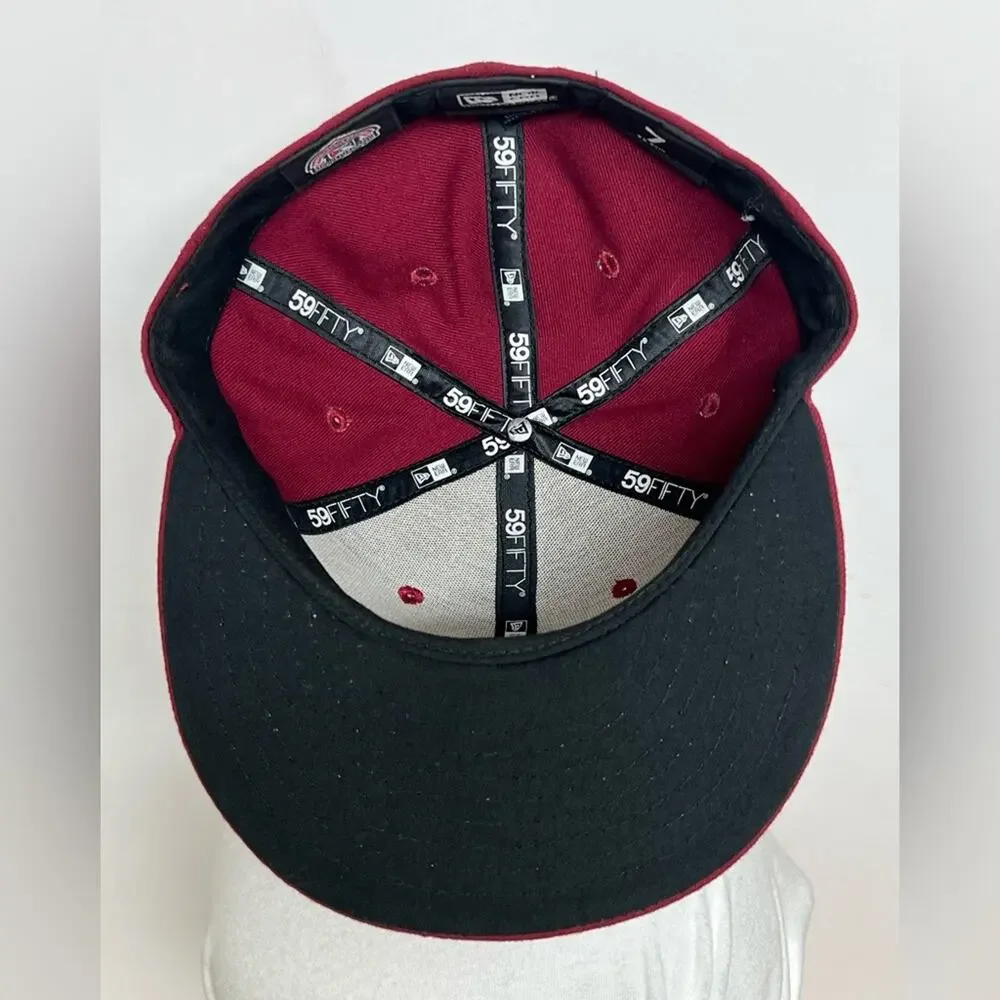 Game Worn Mahoning Valley Scrappers Hat - Pro Model by New Era - Fitted 7